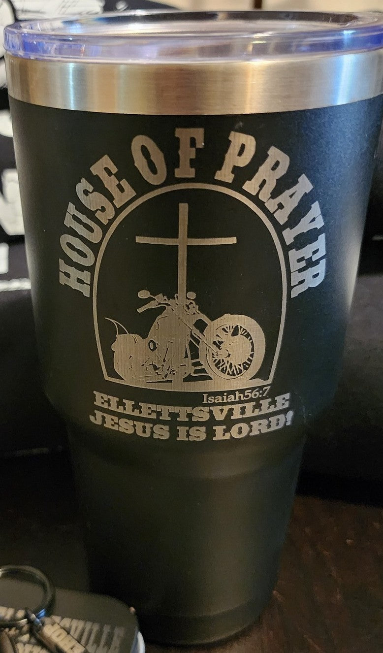 Custom Engraved Tumbler – 20oz / 30oz / 40oz Stainless Steel Cup (Stanley Style)