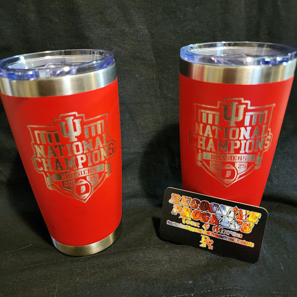 Custom Engraved Tumbler – 20oz / 30oz / 40oz Stainless Steel Cup (Stanley Style)
